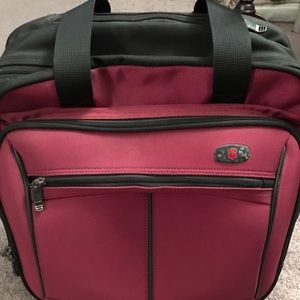 Trolley luggage for quick trips.